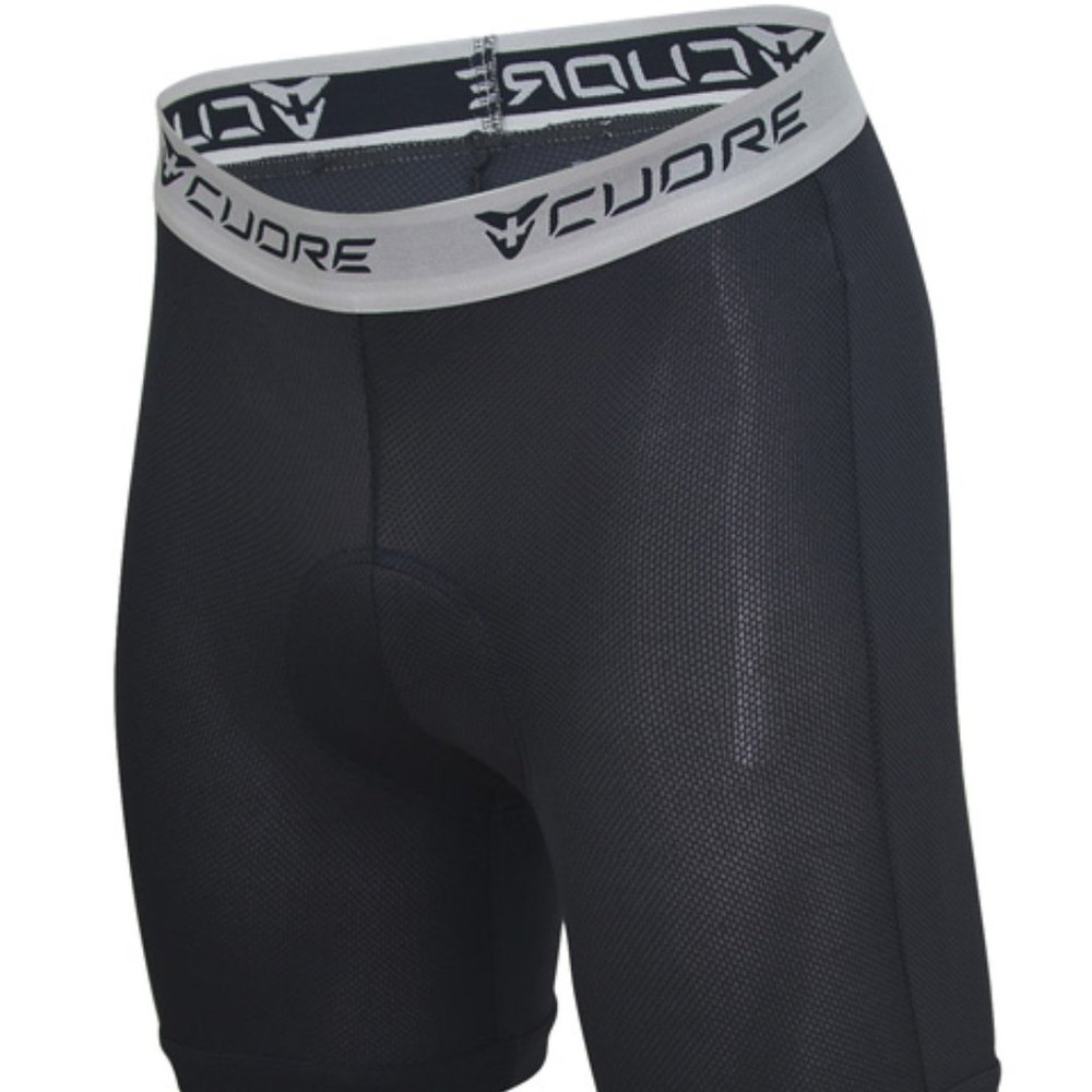 NWT CUORE MENS CYCLING LINER SHORT Small BLACK Offroad 0963-2